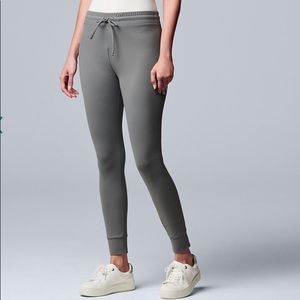 COPY - Women’s SIMPLY VERA VERA WANG Grey Jogger Leggings Size Large